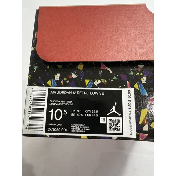 Air Jordan 12 Retro Low SE Sneakers in Super Bowl LV - Picture 4 of 10